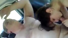 Порно видео Грузинское порно минет в такси от грузинской красавицы